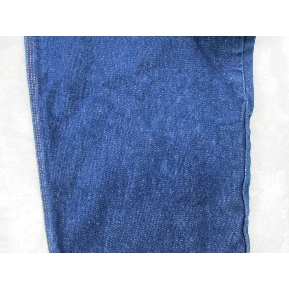 Tyndale FR Pants Mens 50 Blue Denim Jeans Cotton Pockets HEMMED Rodeo‎ 50X30*